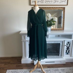 Zara pleated dress